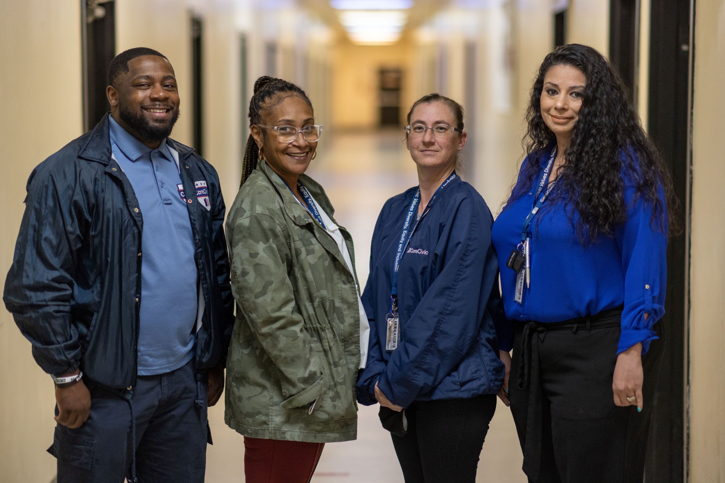 CoreCivic Leadership Celebrates Employees During NCOEW